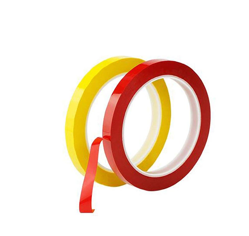 Fodattm 6 Rolls Graphic Art Thin Tape Self-Adhesive Artist Tape Grid Marking Tapes Whiteboard Gridding Tape Dry Erase Tape 72 Yard Per Roll (Multicolor, Width:5mm) - Image 5